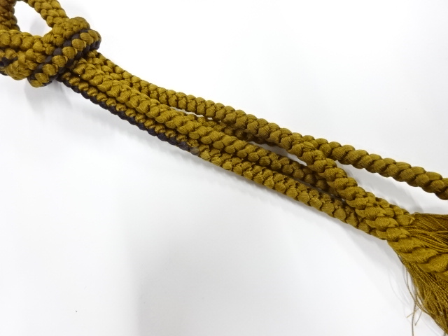 正絹　手組帯締め